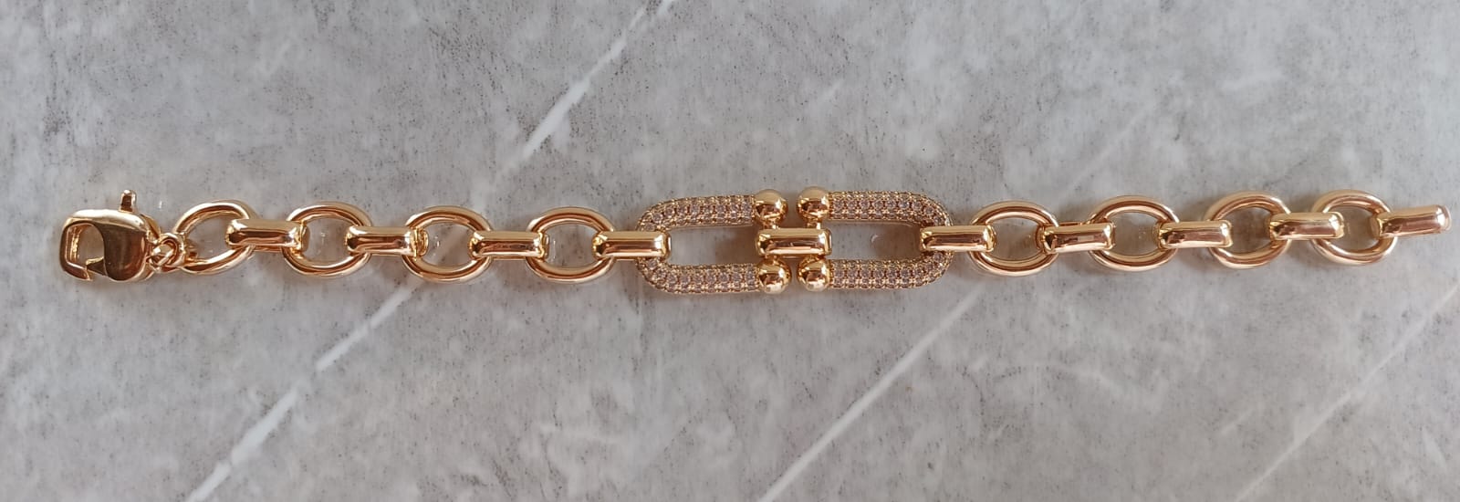 Pulseira Elos Cravejada