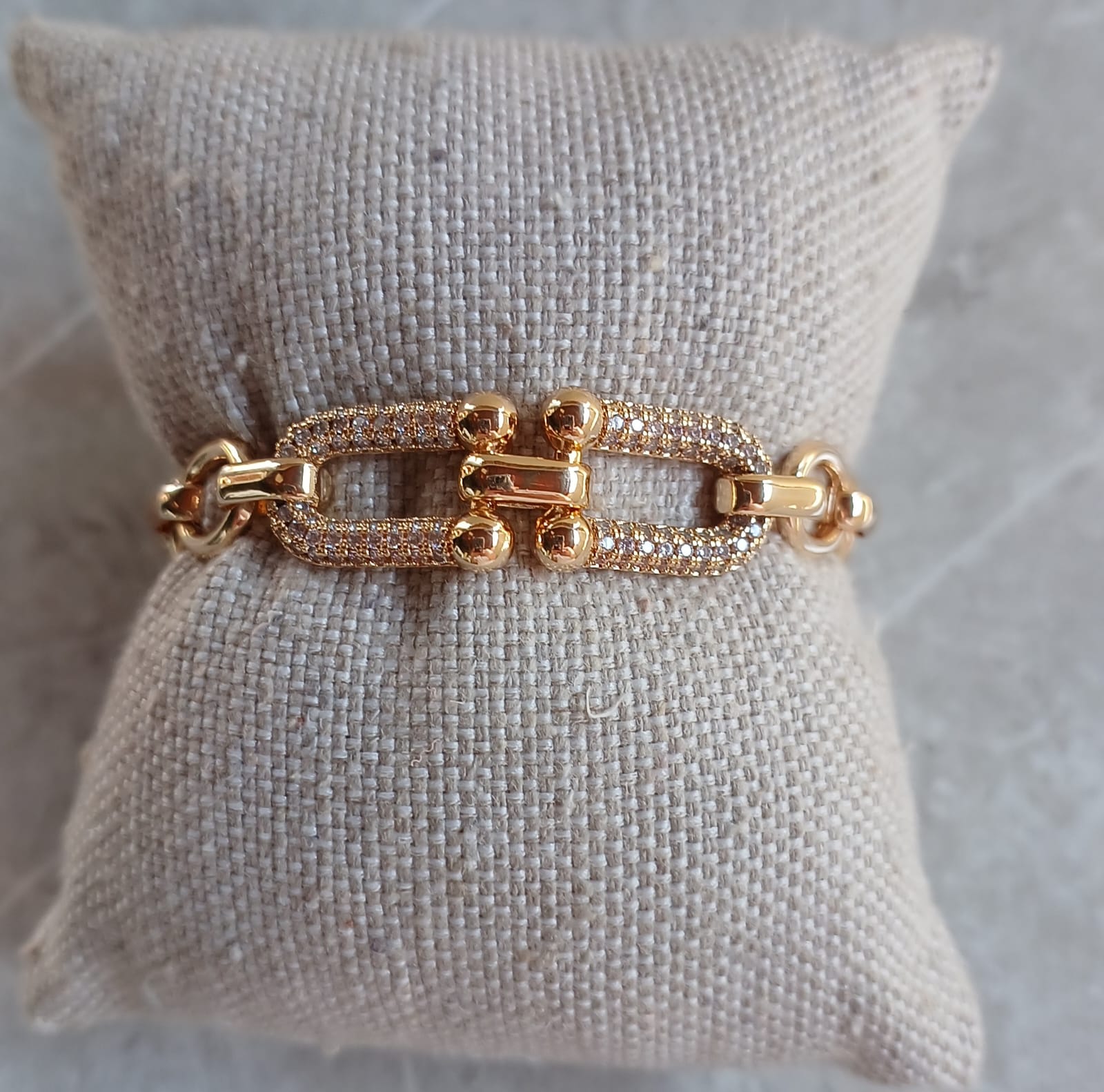 Pulseira Elos Cravejada