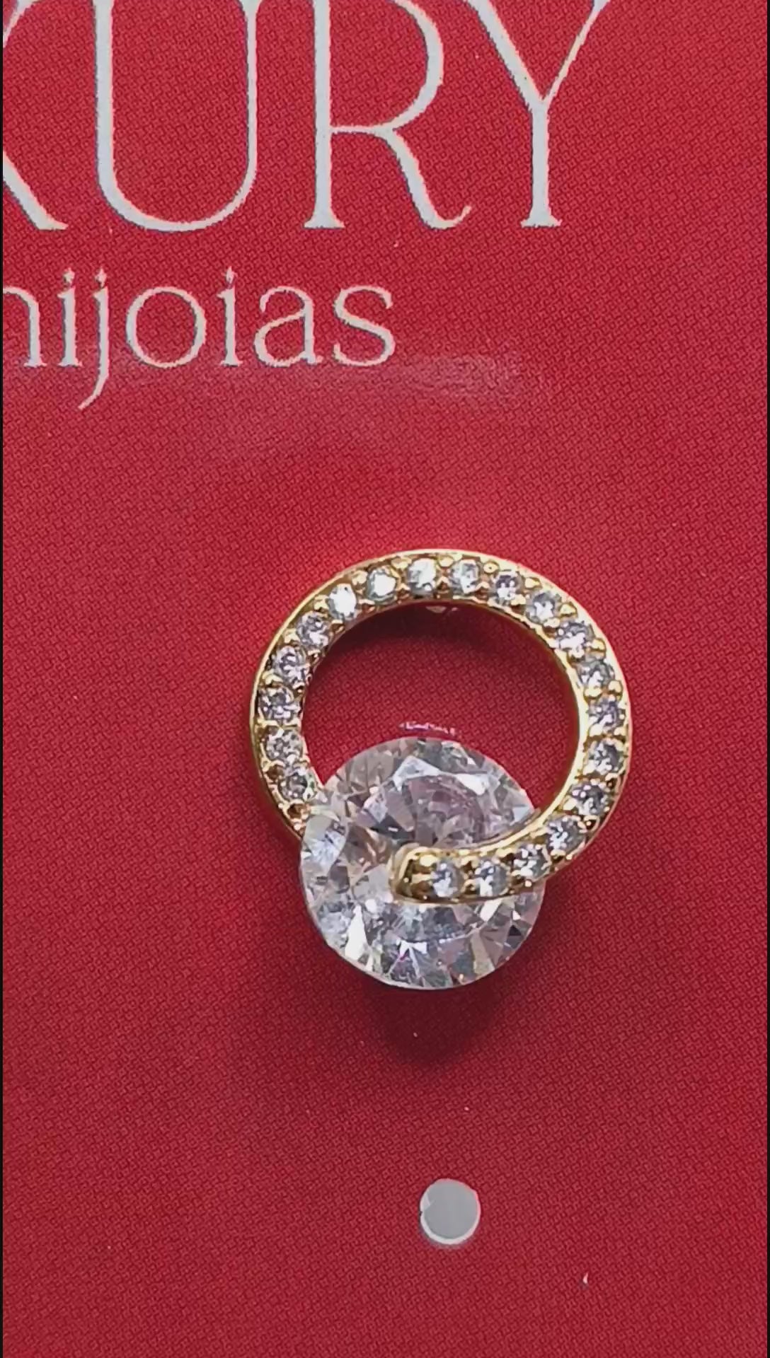 Brinco Círculo e Ponto de Luz