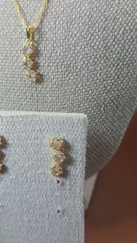 Conjunto Três Zirconias