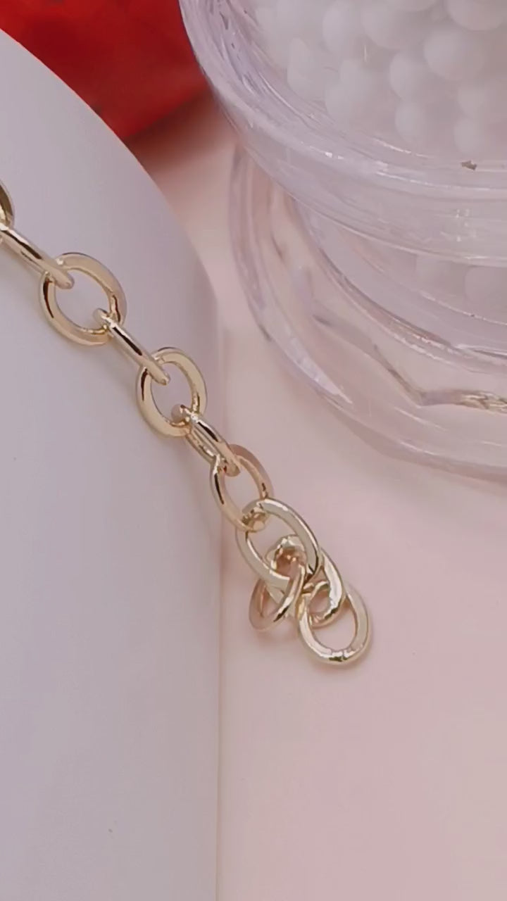 Pulseira Pedra Natural Cianita Azul