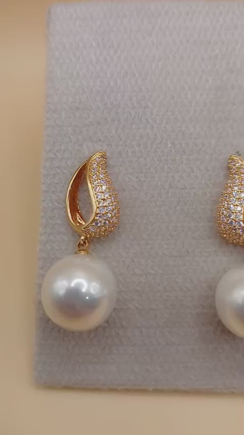 Brinco Gota com Perola