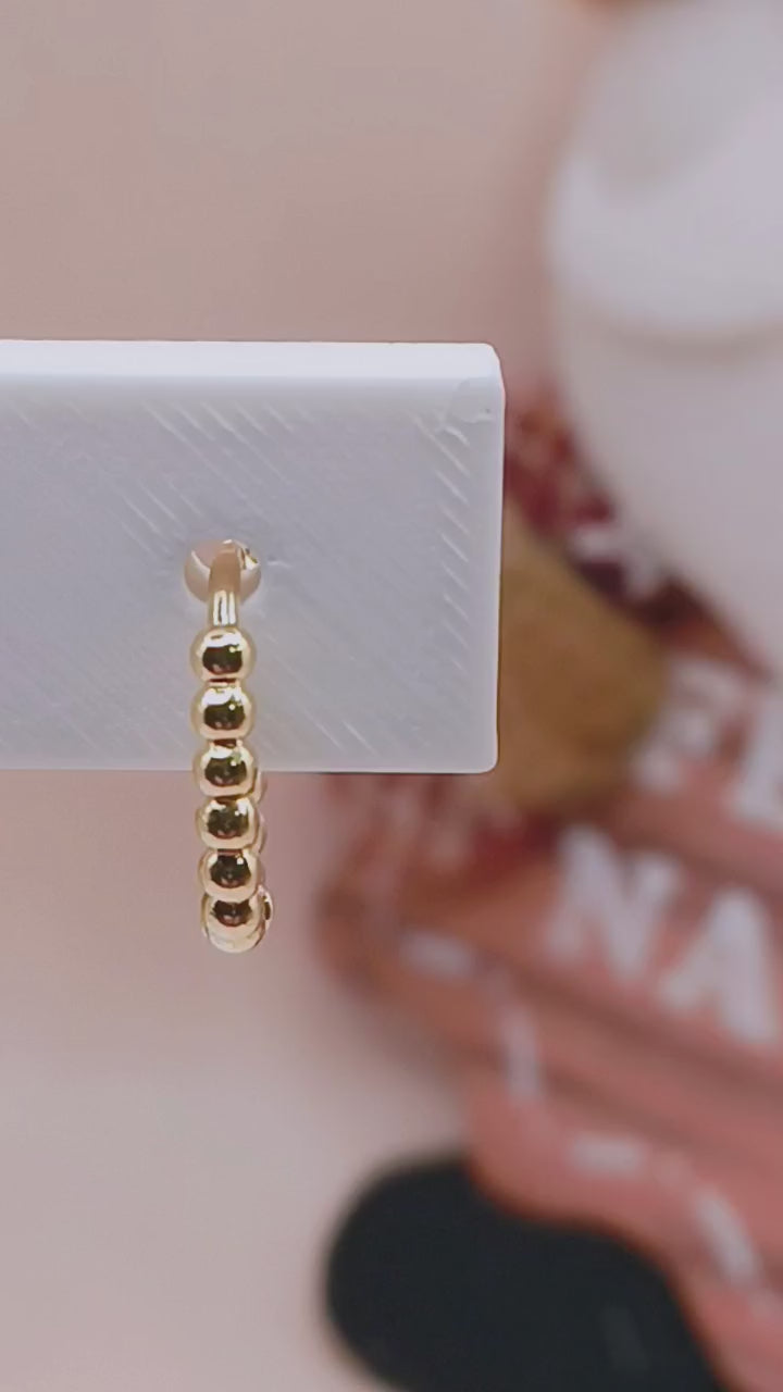 Trio de Argolas Texturizadas