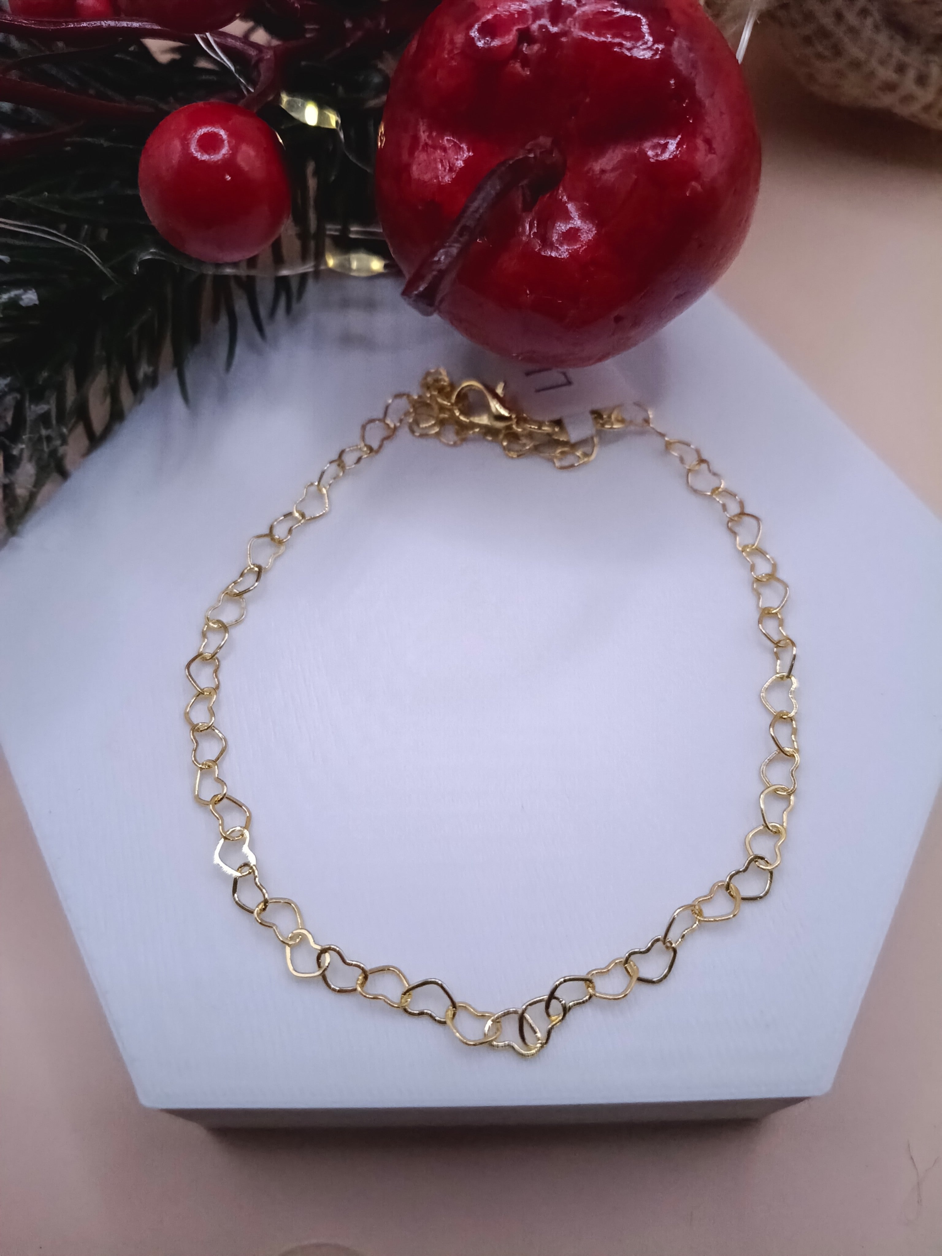 Tornozeleira Corações