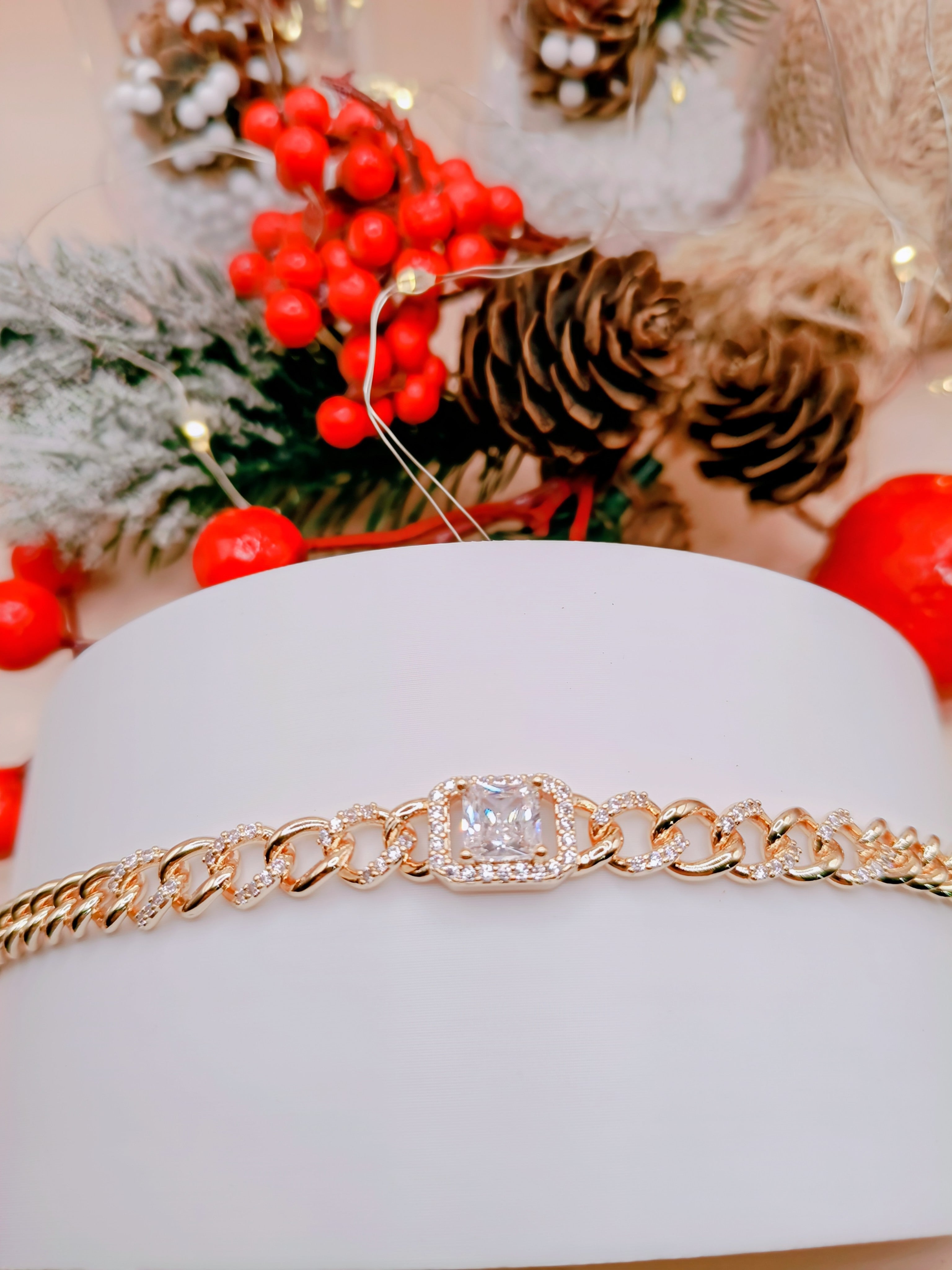 Pulseira Corrente com Pingente